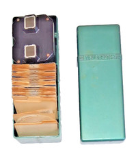 Vintage Sawyer's View-Master w/ Teal Bakelite Case 52 Reels - Disney - Popeye