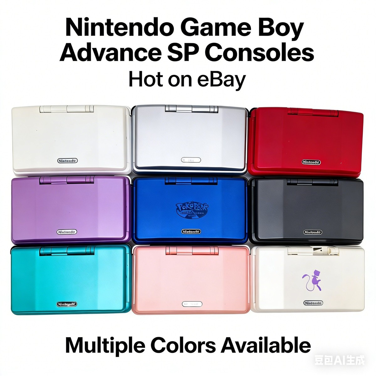 おもちゃ NintendoDS Nintendo DS Console (NTR-001) Silver Bundle 5 Games 
