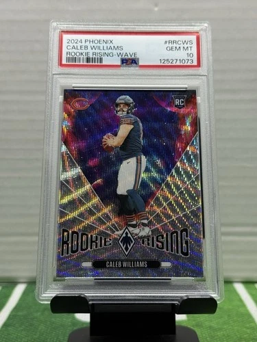 2024 Panini Phoenix - Caleb Williams Rookie Rising Wave #RRCWS Wave (RC) PSA 10