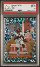 2021 Panini Donruss Optic Downtown Chase Young #DT-8 Commanders PSA 9