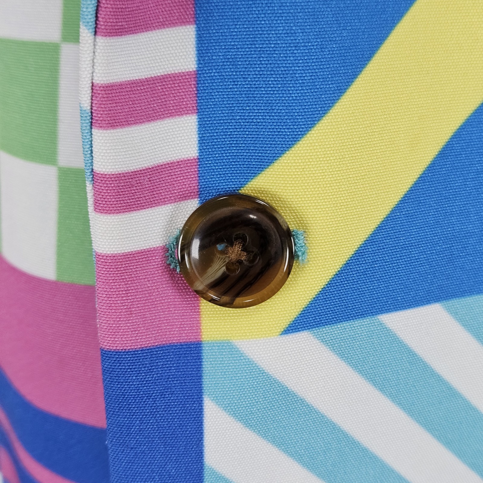 Shinesty Multicolor Geometric 2 Button Double Ven… - image 14