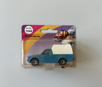 Siku 1049 VW Caddy Golf Pickup Himmelblau Mit Schriftzug OVP Regenbogen Top