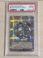 Yu-Gi-Oh Blue-Eyes White Dragon Ukiyo-e JP001 PSA 10