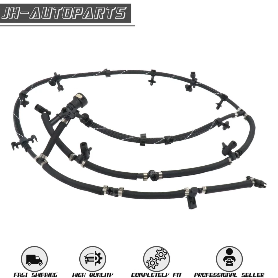Línea de retorno de inyector de combustible para Ford F-250 F-350 F-450 F-550 Super Duty 2011-2016 Foto 4 de 4