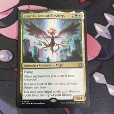 Mtg- Sigarda, Font Of Blessing- March of the Machine: The Aftermath- Rare- NM