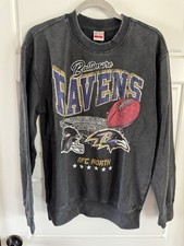 Baltimore Ravens Black Sweatshirt Size Small 59.95