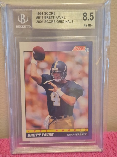 Brett Favre 1991 Score