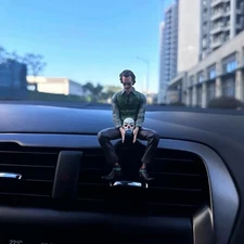 The Joker Figure Car Accessory - Car Mounted Joker The Dark Figure 18cm
