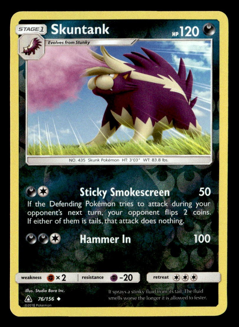 Pokemon Skuntank #76/156 tcg Near Mint or Better