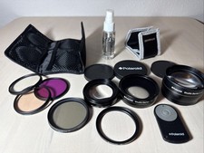 Polaroid Camera Accessories Telephoto Wide Macro Lenses Filters Remote Bundle