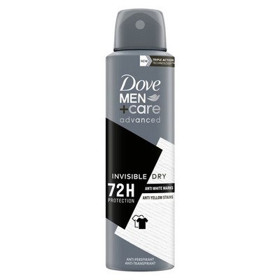 Dove Men+Care Advanced Invisible Dry 72h 150 ml Antitranspirant Spray