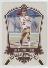 2021 Panini Legacy Decade of Dominance Joe Montana #DD-9 HOF 13ey