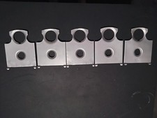 (5) VINTAGE FORD HART GUMBALL DISTRIBUTEUR DE PIÈCES DE MONNAIE OP POST SUPPORTS DE MONTAGE SUPÉRIEURS