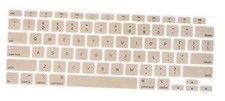 Compatible with MacBook Air Keyboard Cover Gold