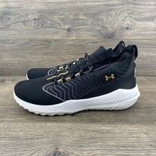 Under Armour Harper 9 Baseball Turf Shoes Size 14 Black Gold 3027443