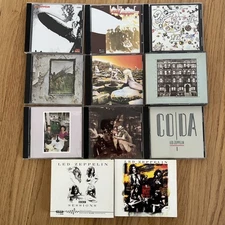 Lot Of 11 Led Zep CDs, I, II, III, IV, Houses, Presence, Physical, Door, Coda