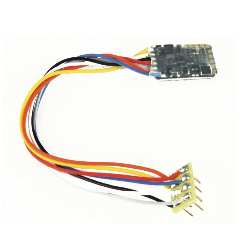 Décodeur digital 8 broches NEM652 Roco Fleischmann pour modélisme ferroviaire haute précision