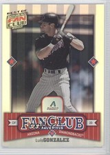 2002 Donruss Best of Fan Club 53/2025 Luis Gonzalez #266 0j6