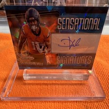 Panini Prizm Sensational Signatures 93/99  Devaughn Vele Autographed Broncos