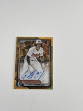 Griff O'Ferrall 2024 Bowman 1st Chrome Gold Sapphire Auto /50