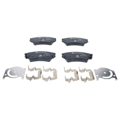 1X Ceramic Bremsbelagsatz, Scheibenbremse ATE 13.0470-5612.2 FüR Opel Saab-image