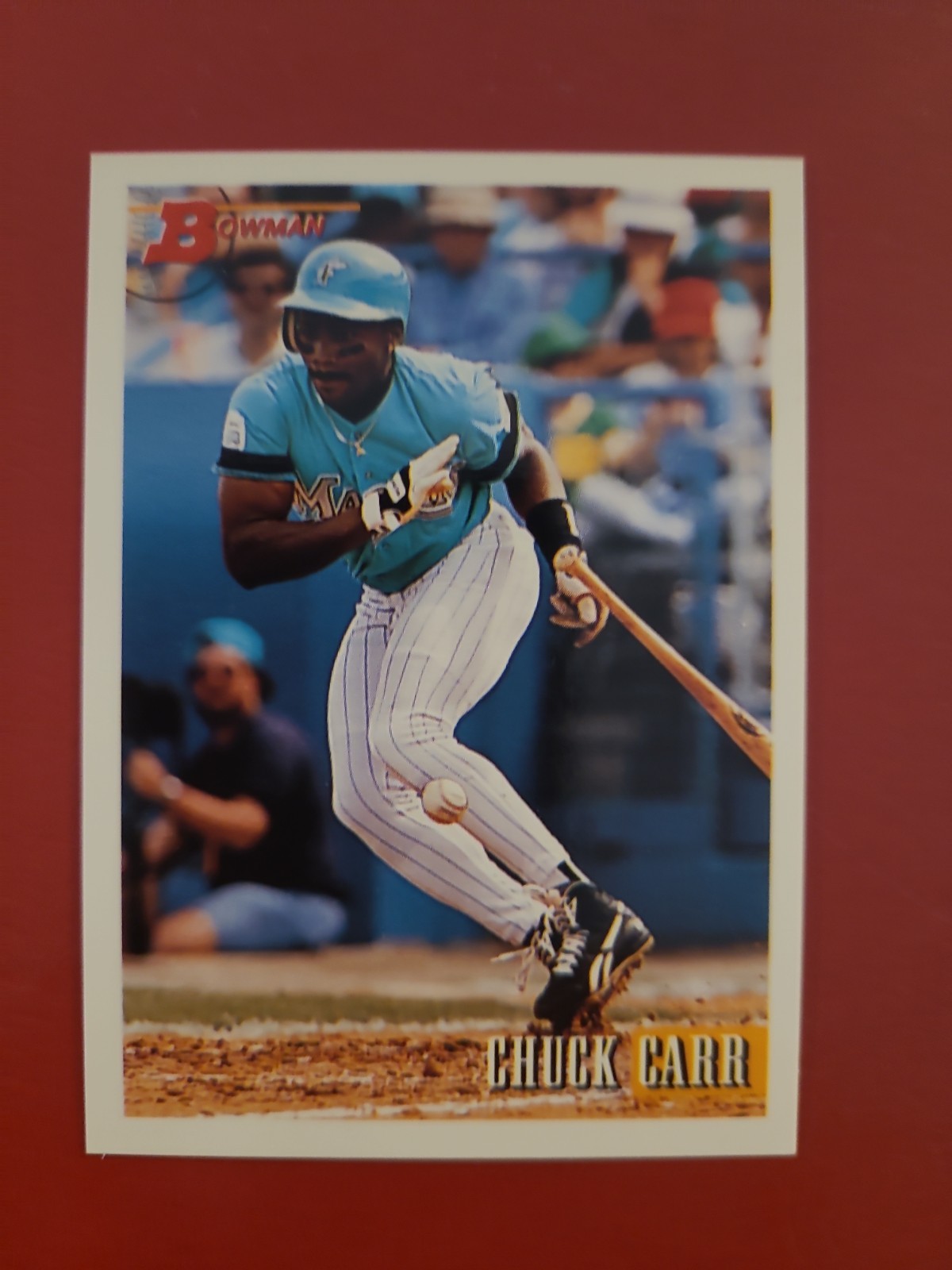 1993 Bowman - Chuck Carr #474 Florida Marlins 
