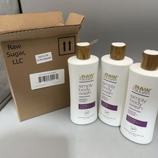 3 Pack Raw Sugar Simply Body Wash, Pineapple + Maqui Berry + Coconut, 25 fl oz 1.00 per gallon