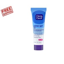 Maximum Strength 10 Benzoyl Peroxide Acne Treatment Gel   Fragrance-Free, 1 oz