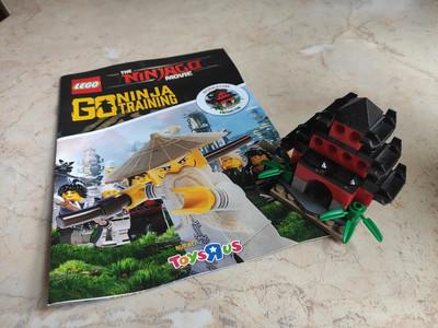 Lego Ninjago Movie Red Mini Temple 35 Teile Toys R Us Exclusive Bau Event