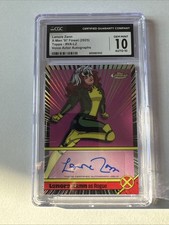 2025 Topps Finest X-Men '97 Lenore Zann as Rogue Voice Actor Auto #VA-LZ Marvel