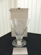 Waterford Crystal Jasper Conran Eternal 8 Inch Footed Vase New Unused