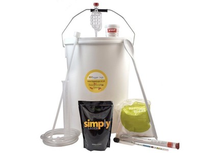 Starter Bierherstellung Set Simply Lager 40 Pints mit Ausrüstung Homebrew