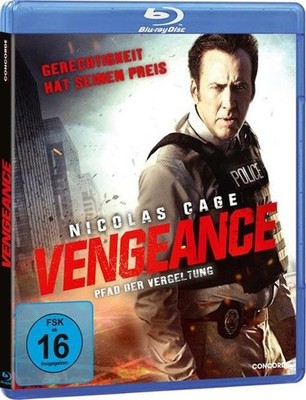 Blu-ray/ Vengeance - Pfad der Vergeltung - mit Nicolas Cage !! Wie Nagelneu !!