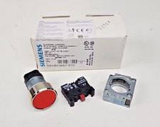 Siemens 3SB3603-0AA21 Pushbutton Red NOS