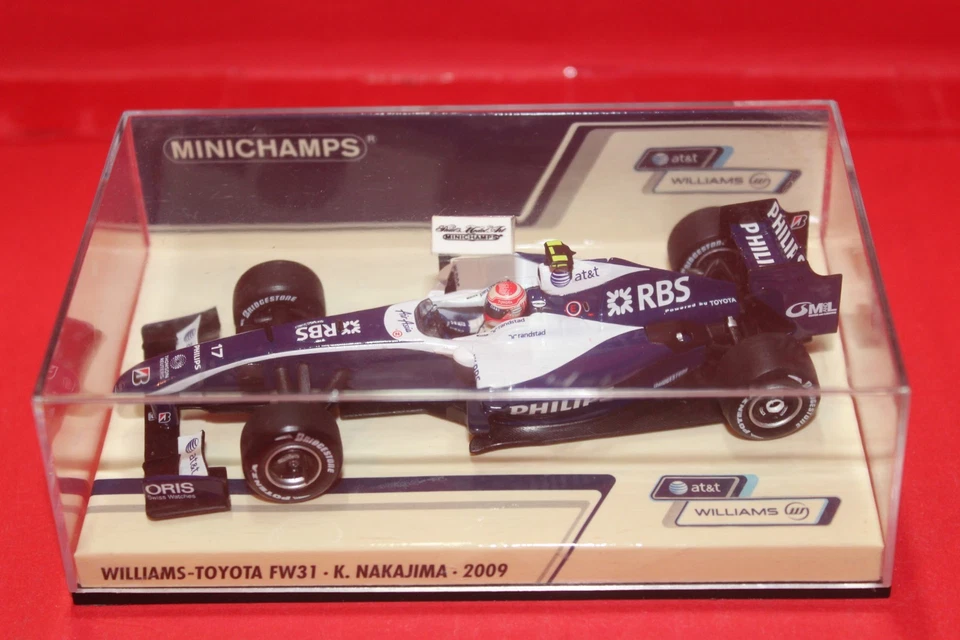 1/43 Williams Toyota FW31 (2009) - #17 K. Nakajima - MINICHAMPS - Immagine 2 di 3