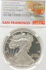 2017 S $1 PROOF AMERICAN SILVER EAGLE EARLY RELEASE CONGRAT NGC PF70 ULTRA CAMEO