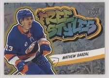 2022-23 Upper Deck Series 1 Freestyles Gold Mathew Barzal #FS-35 2u9