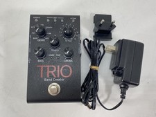 Digitech TRIO Electric Guitar Multi Effect, Band Creator Pedal, Power Supply ...