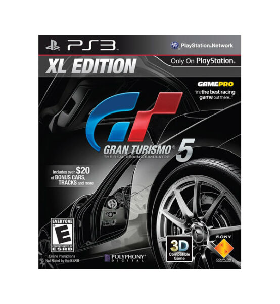 PS3 Gran Turismo 5 XL Edition Includes Bonus Car And Track Promo Box S –  Just4Games