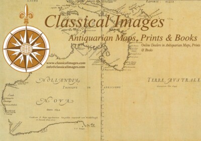 1626 (1676) John Speed Antique Map of China - Island of Korea