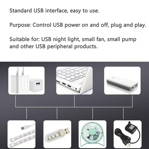 DC 5V USB Wireless Remote Control Switch Driver Power ON Off for LED Light, S... - Picture 4 of 4