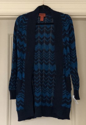 target blue cardigan