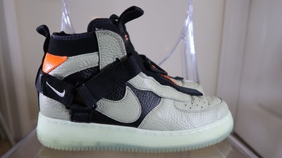 air force 1 utility black size 8