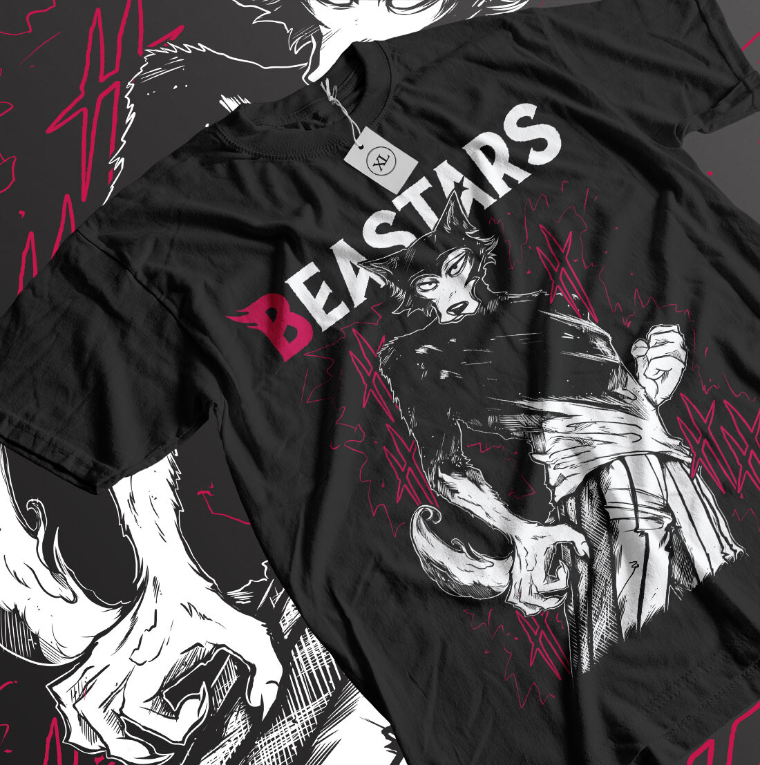 Beastars Legoshi Beastars T-Shirt Girl Anime Japanaise Style