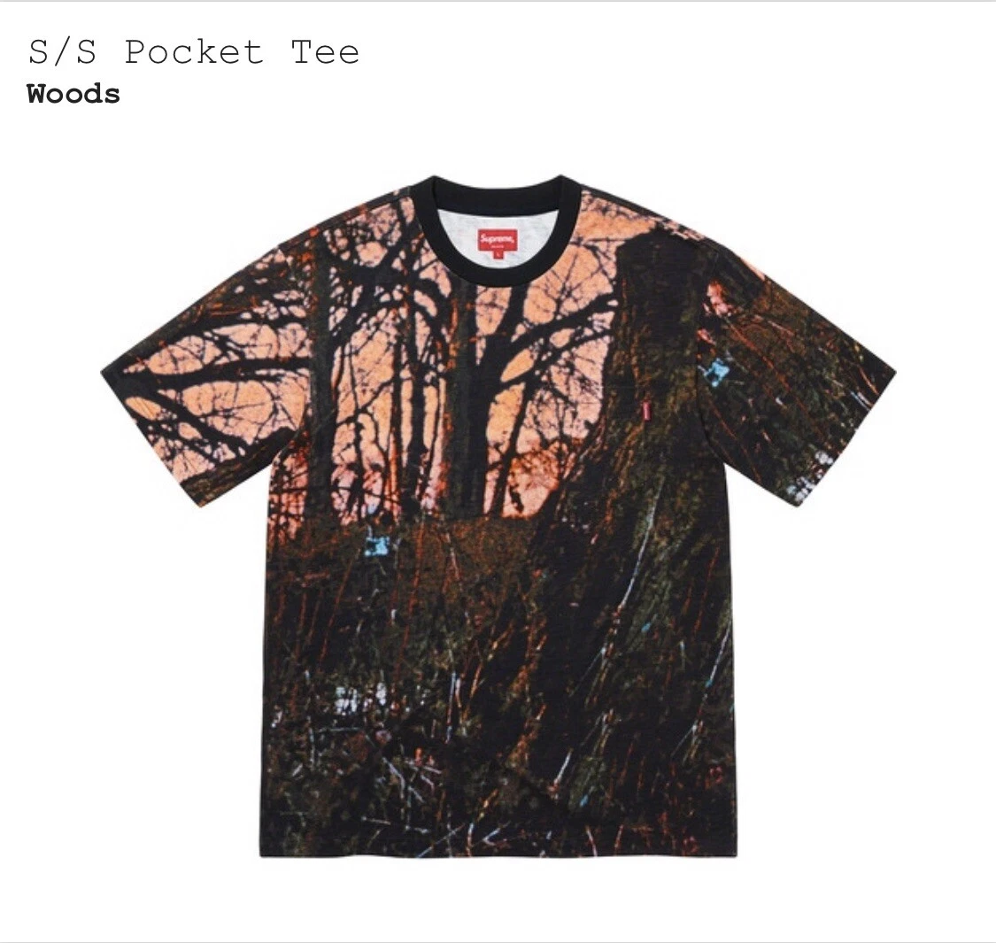 T shirt de poche Supreme S/S taille S Woods FW20 Supreme New York neuf