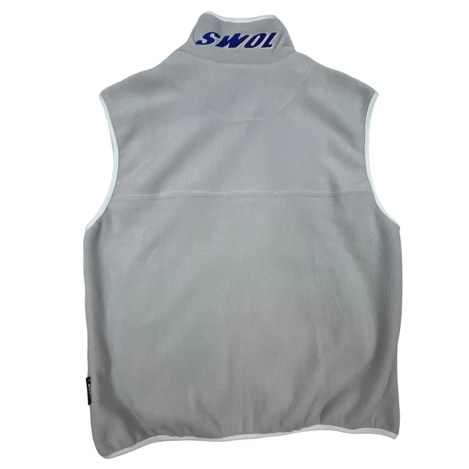 Swol Men’s Gray Sleeveless Zip Up Golf Vest Sz L - NWT - Image 2 of 4