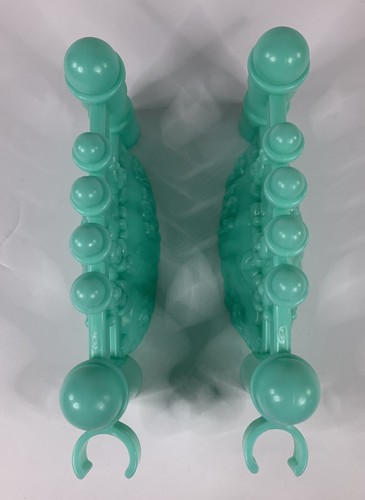 (2) Fisher Price Little People Sweet Sounds Home Teal Garden Fence Lot sections - Picture 2 of 3