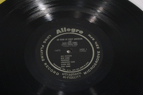 An Hour of Leroy Anderson and Dave Rose Tunes LP - Picture 11 of 13