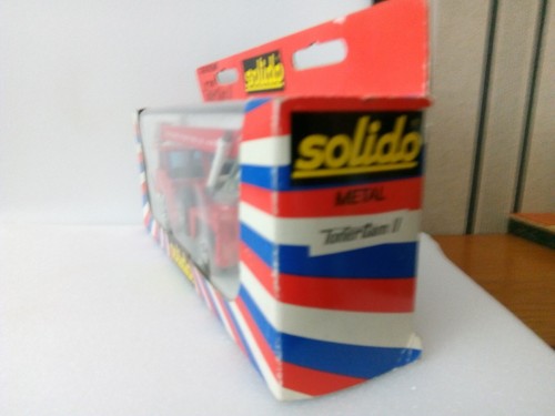 Solido Richier Grue Crane Truck - No 3102 Sapeurs Pompiers De Paris Boxed - Picture 7 of 7