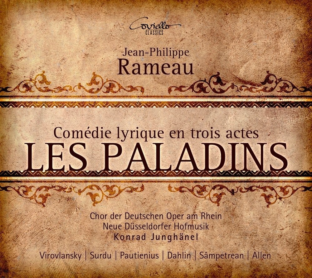 Jean-Philippe Rameau - Les Paladins - Comedie Lyrique En Trois Actes, 2xCD Coviello Classics – COV 21013 Jean-Philippe Rameau - Les Paladins - Comedie Lyrique En Trois Actes, 2xCD Coviello Classics – COV 21013